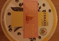 Soupe bio a la courge musquée et gingembre