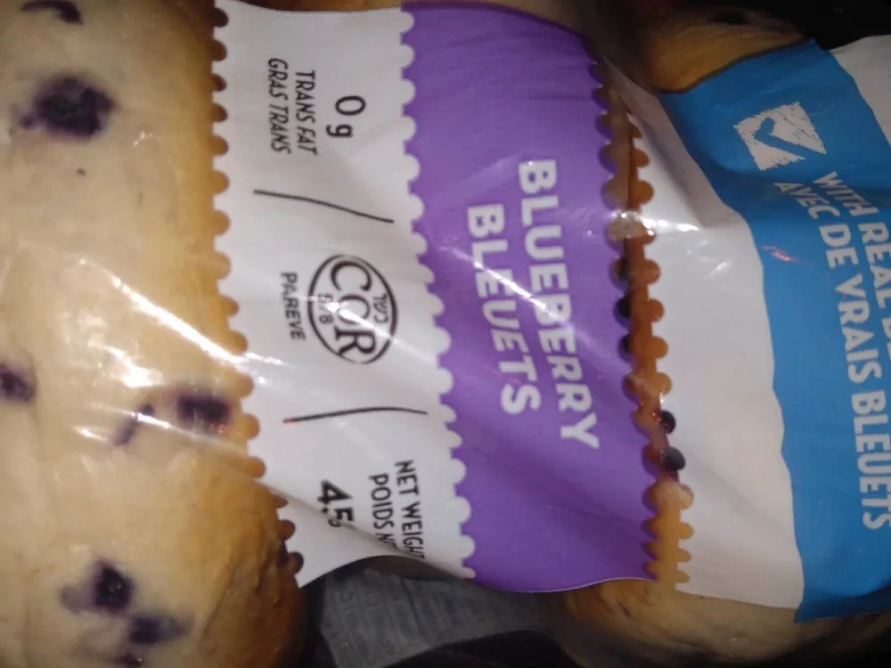 Bagel au bleuet