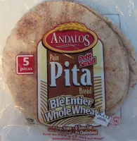 Pain Pita Bread Blé Entier Whole Wheat