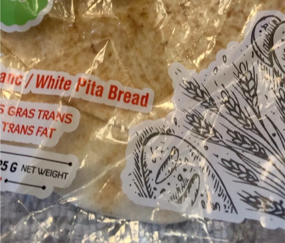 Pain pita blanc