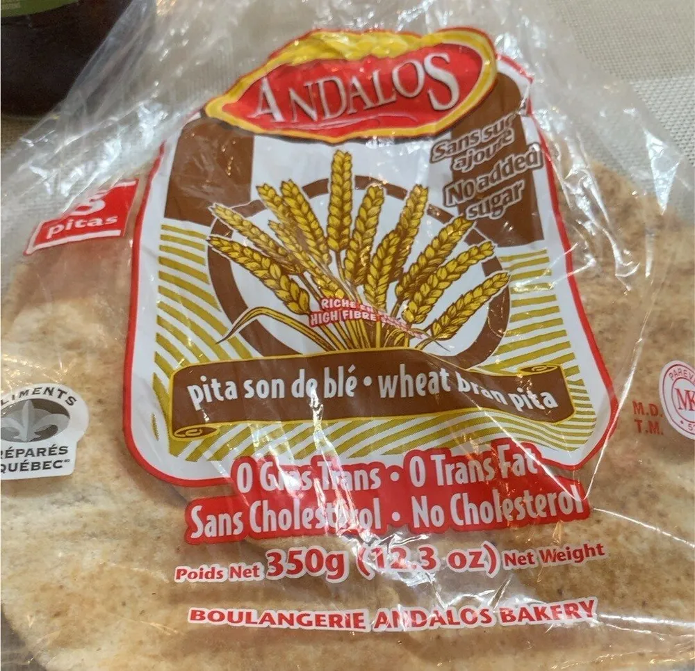 Wheat Bran Pita
