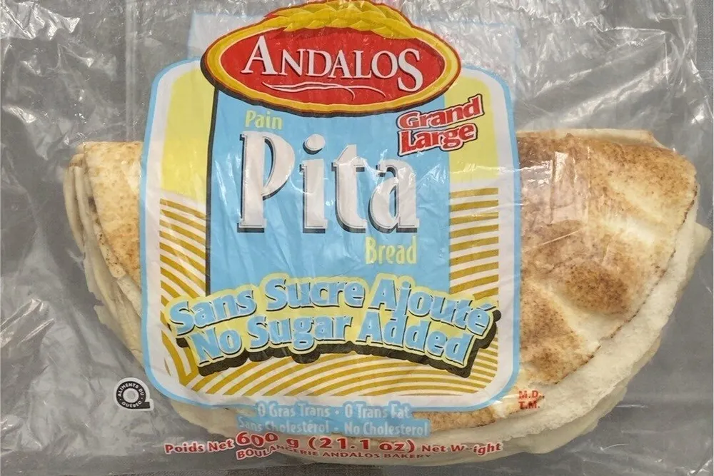 Pita Bread No Sugar Added