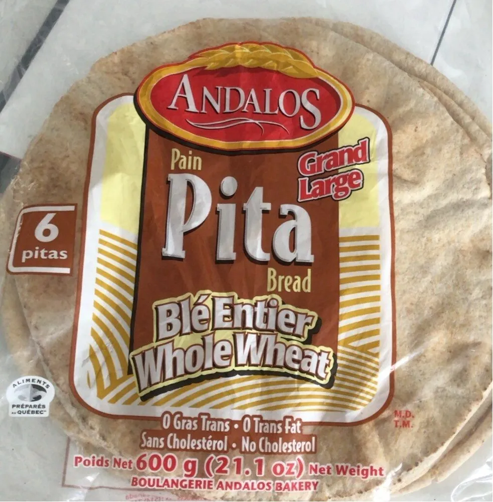 Pita Bread Whole Wheat