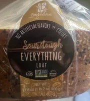 Sourdough Everything Loaf