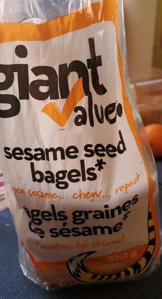 Sesame seed bagels