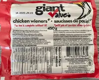 Saucisses de poulet