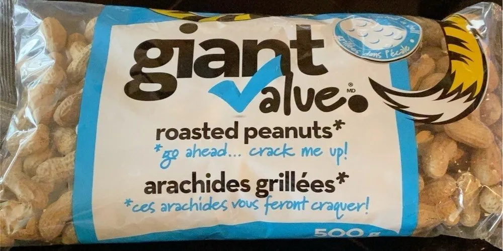 Arachides grillees