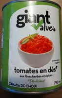 Tomates en dés