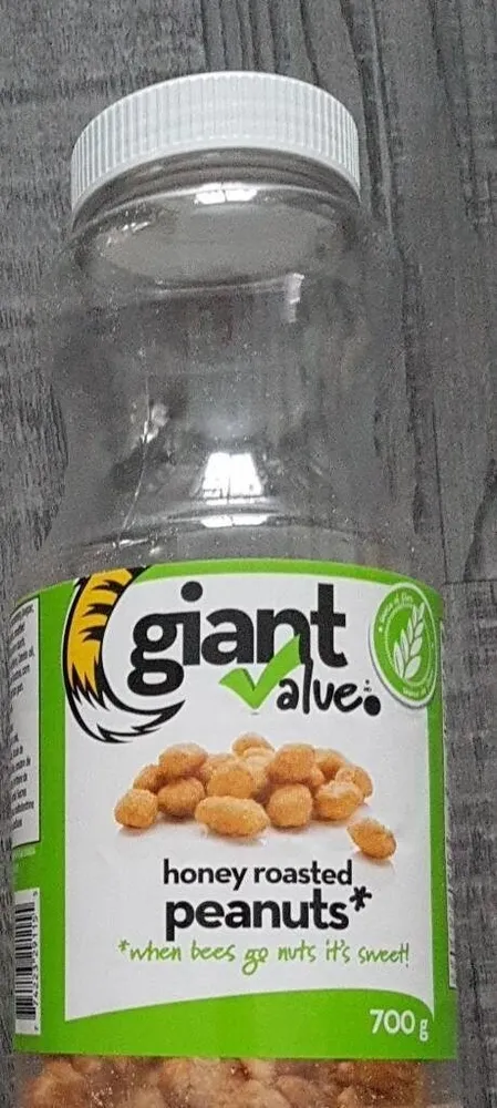 Honey roasted peanuts