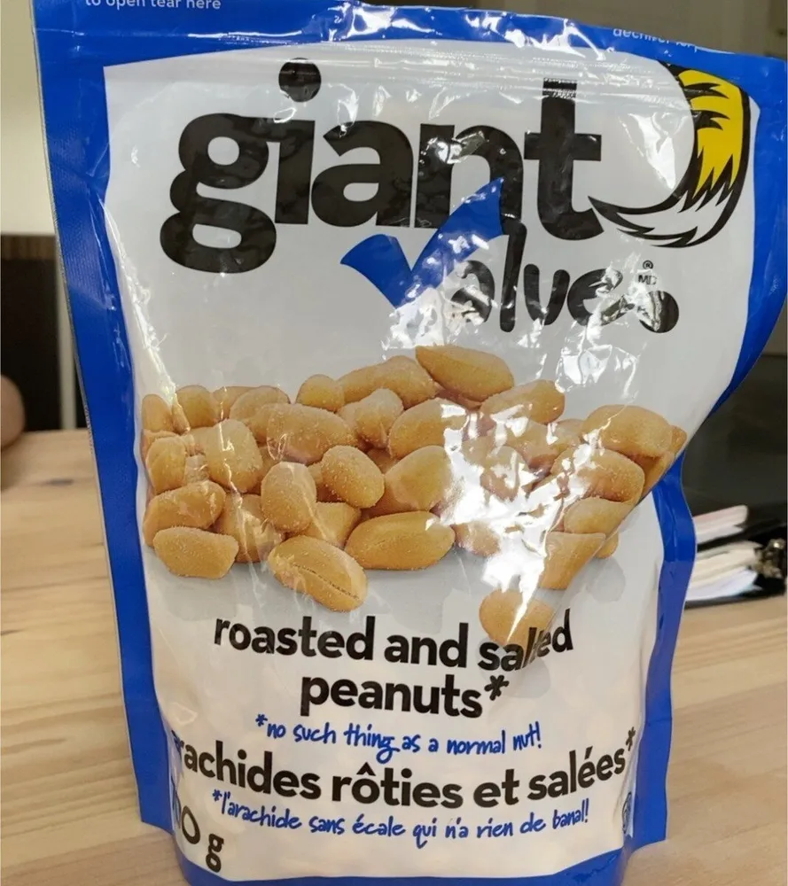 Arachides rôties et salées