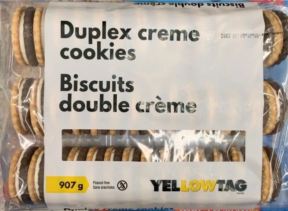 Biscuits double creme