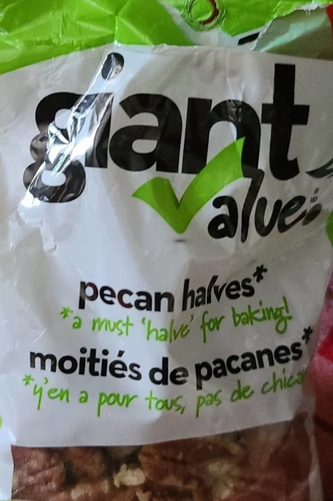 Gaint tiger pecan halves