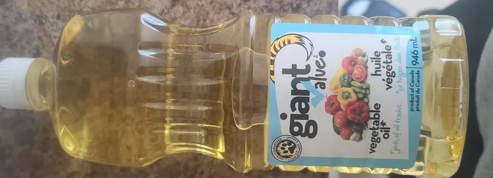 Vegetable oil