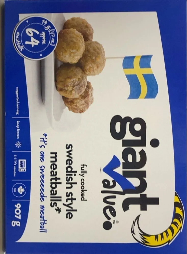 Boulettes de viande à la suédoise