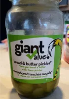 Bread and butter pickles