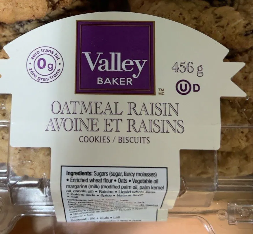 Oatmeal Raisin Cookies