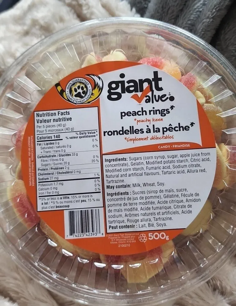 peach rings