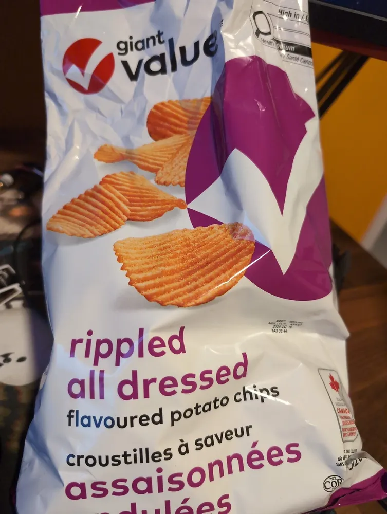 Rippled All Dress Chips