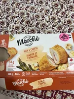 Ham & Cheese Stuffed And Breaded Chicken Cutlettes