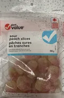 Sour Peach Slices