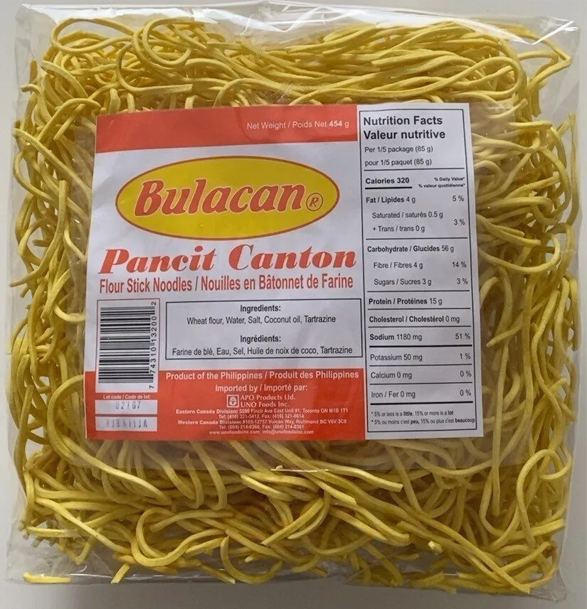 Pancit Canton - Flour Stick Noodles