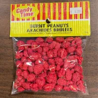 Burnt peanuts