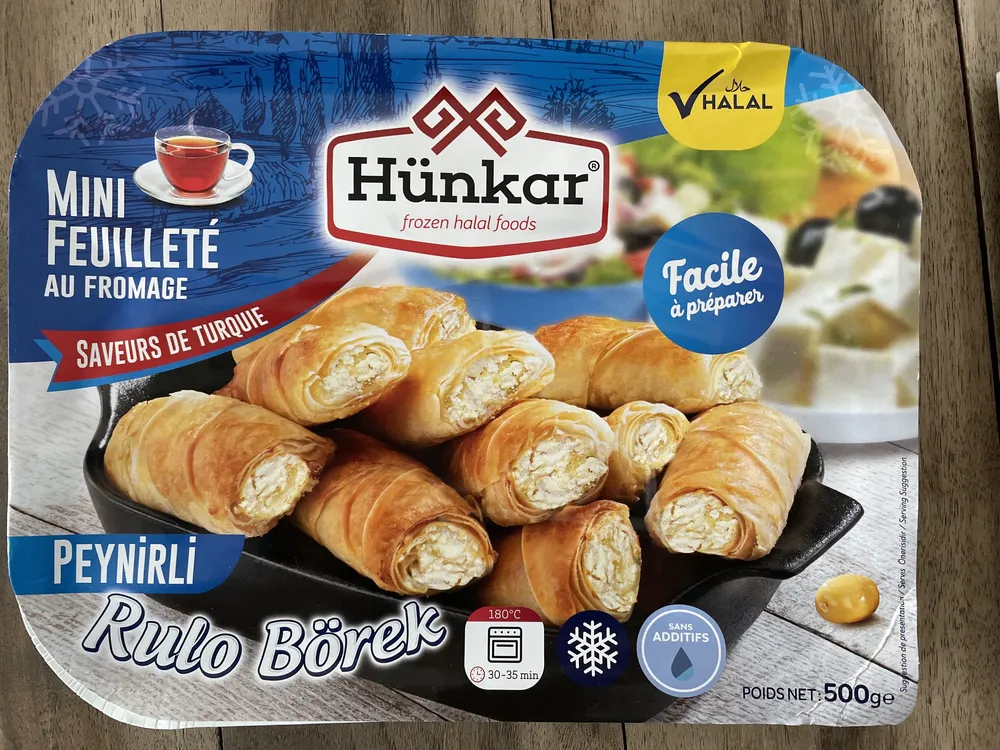 Mini feuilletés au fromage