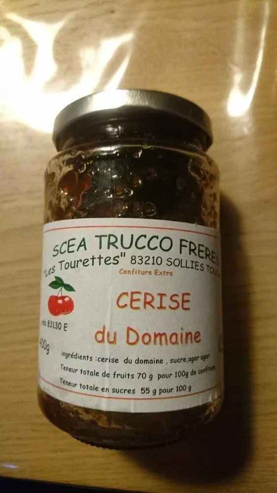 Confiture de cerises