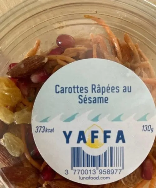 Carottes râpées au sésame
