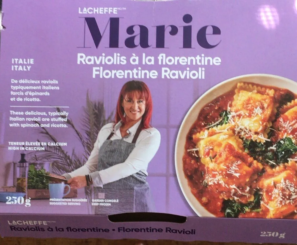 Raviolis à la florentine