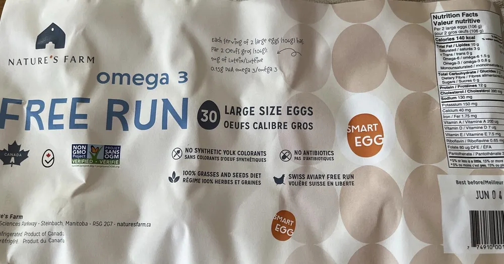 Free Run - Omega 3 Large Eggs