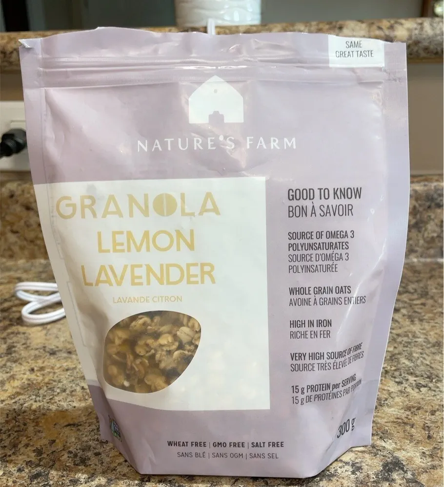 Granola Lemon Lavender