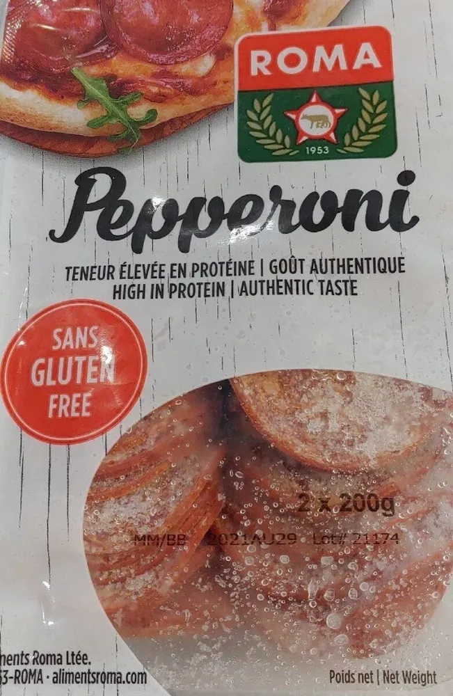Pepperoni roma