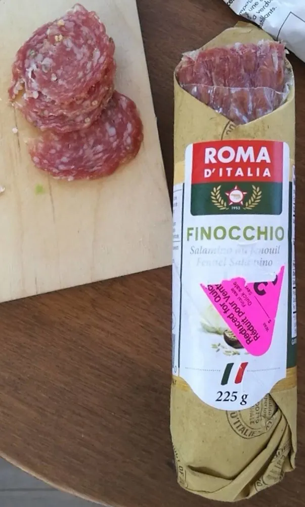 Salamino au fenouil