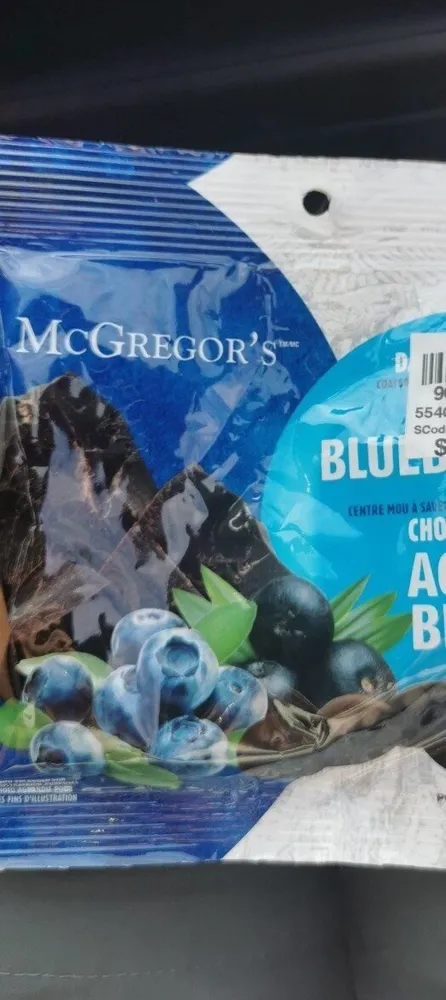 BLUEBERRIES CHOCOLATE