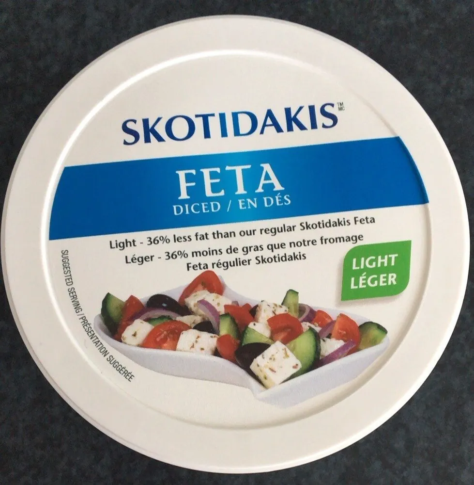 Feta en des