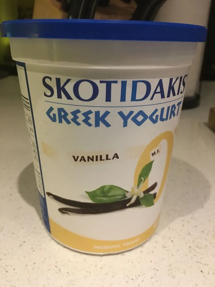 Yagourt grec vanille