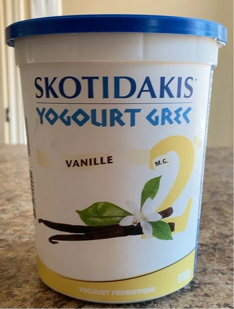 Yogourt grec vanille