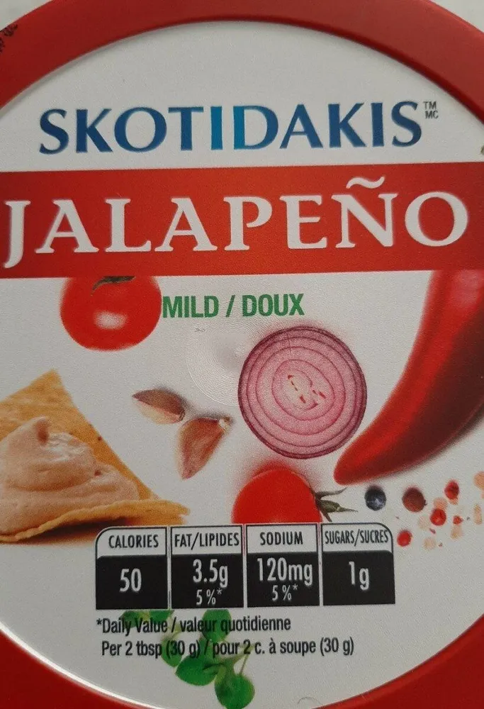 Trempette au yogourt grec Jalapeño