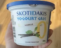Yagourt grec vanille