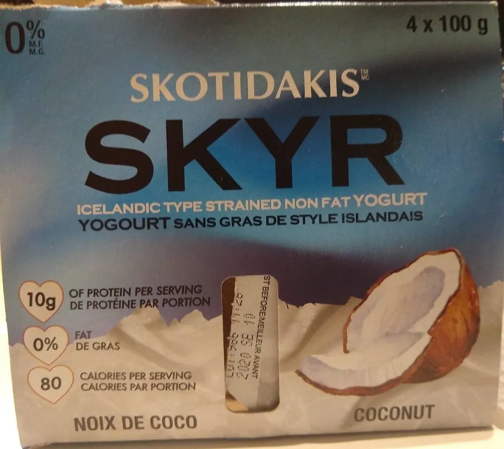 Skyr - yogourt sans gras de style islandais