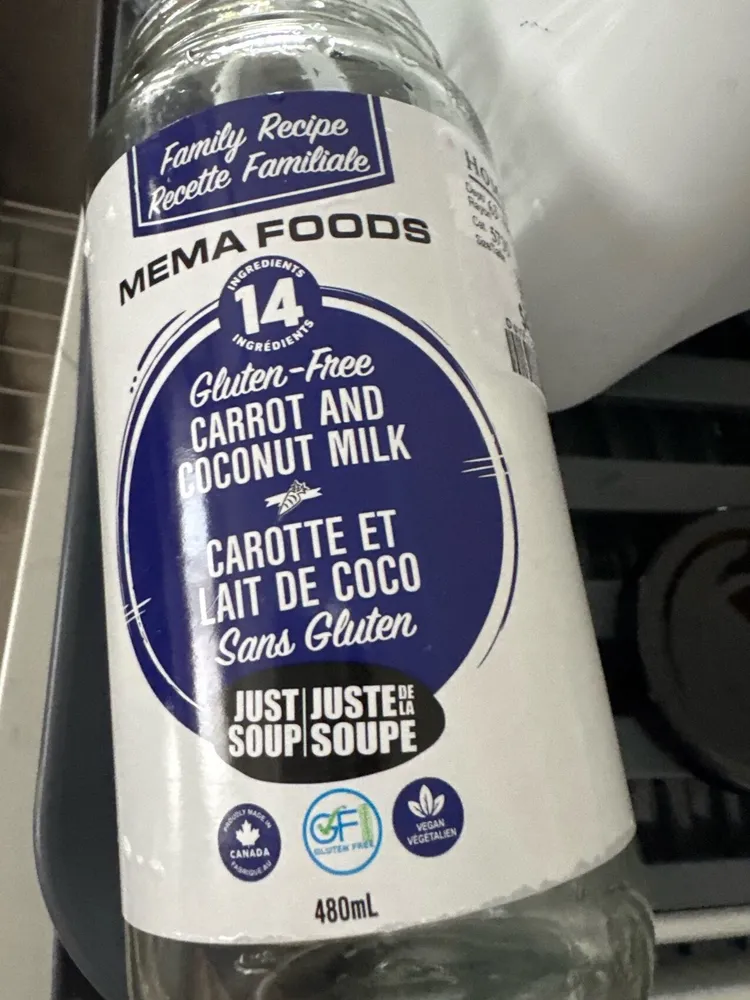 Carrot And Coconut Milk Soup