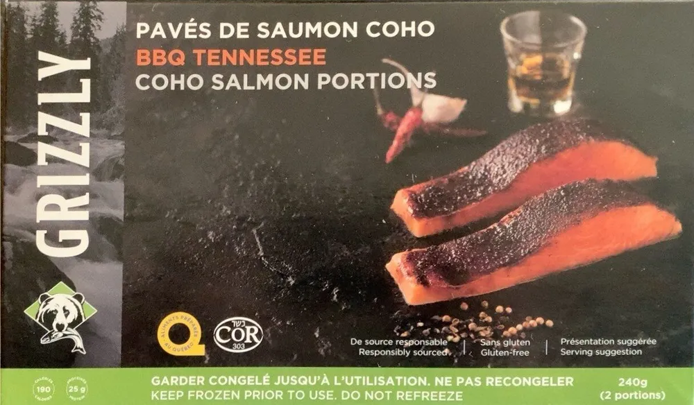 Pavés de saumon Coho - BBQ Tennessee