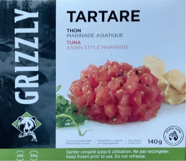 Tartare thon - Marinade asiatique