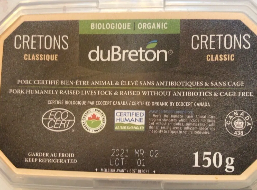 Cretons classique