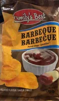 Barbeque potato chips