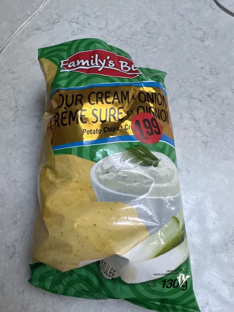 Sour cream chips