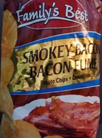 Chips bacon fumé