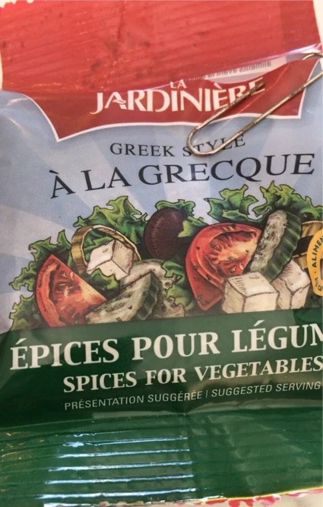 Épices pour légumes