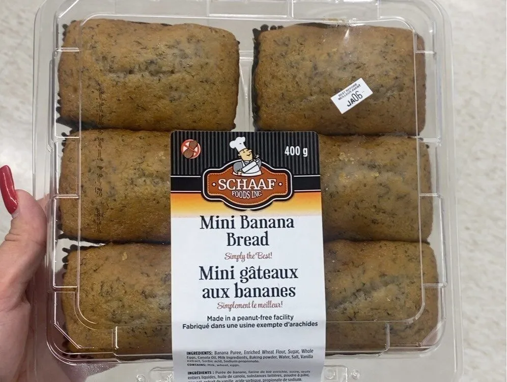 Mini Banana Bread